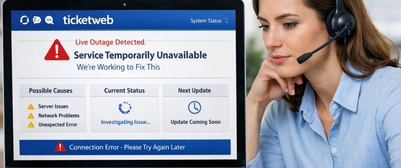 Ticketweb Down Today? Check Server Status and Fix Issues Fast